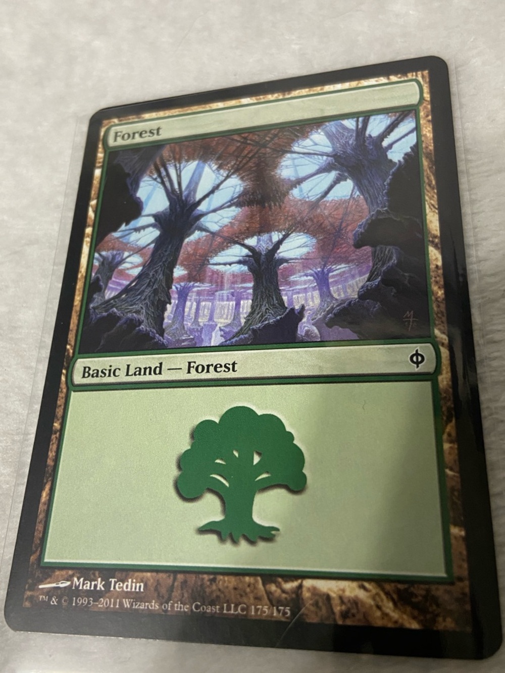 Forest #175/175 New Phyrexia (2011)